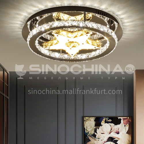 Bedroom lamp romantic led star crystal ceiling lamp modern lamp LG-X133